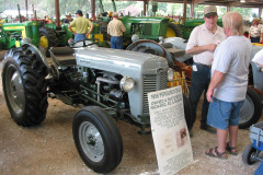 A 1956 Ferguson TO-35 owned and restored by Richard, Ed, and Dean Nix.