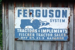 Good Old Vintage Ferguson Sign