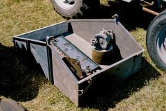 Ferguson Transport Box with a Belt Pulley Attachment.