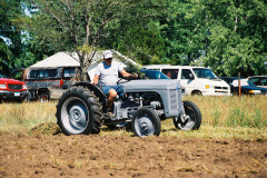 Mike Mohrhauser plowing.