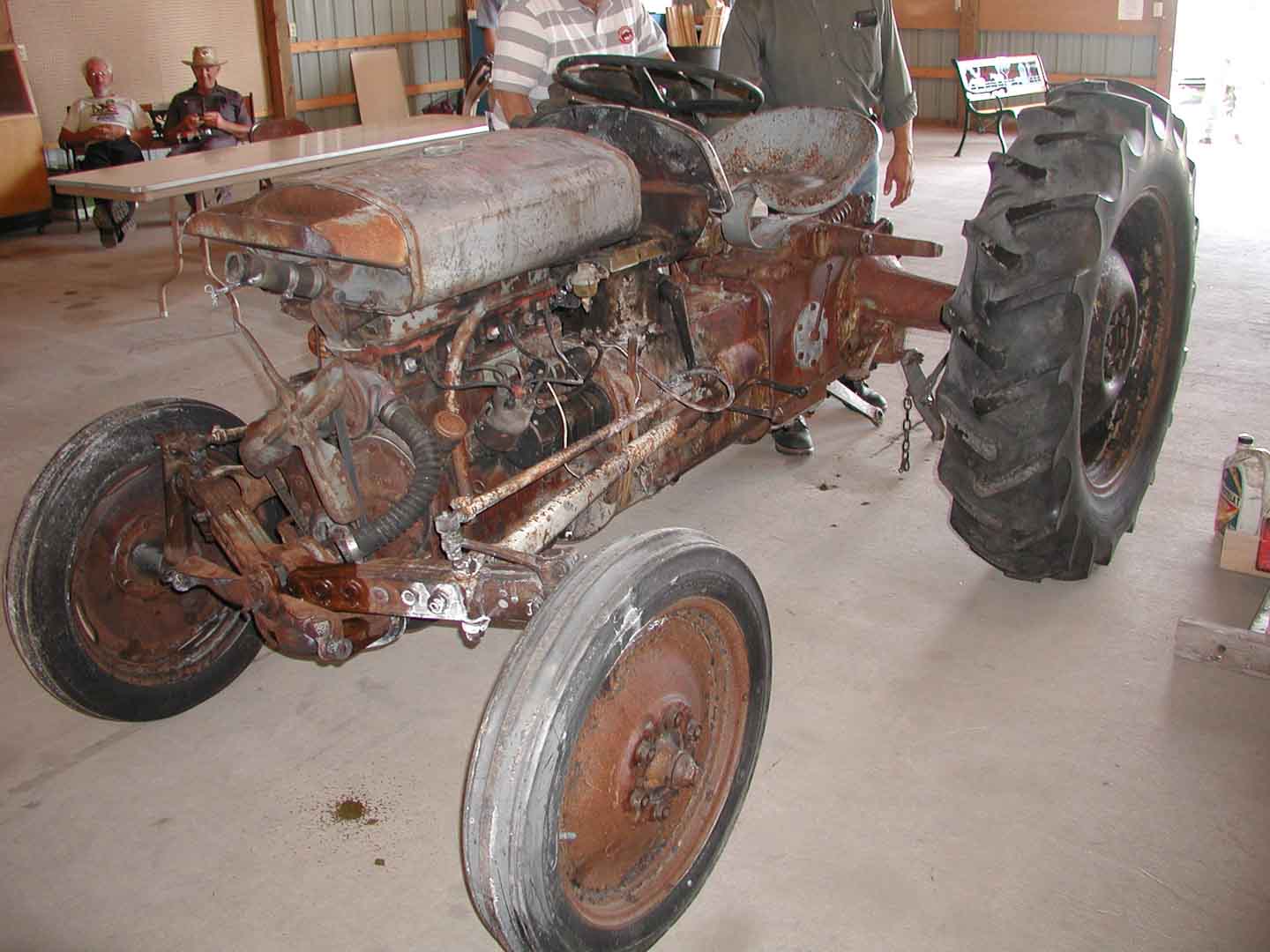 Fire-Hardened Tractor for Assembly Demo