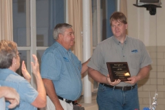 Jeff Miller was given the Clarence Carhill award.