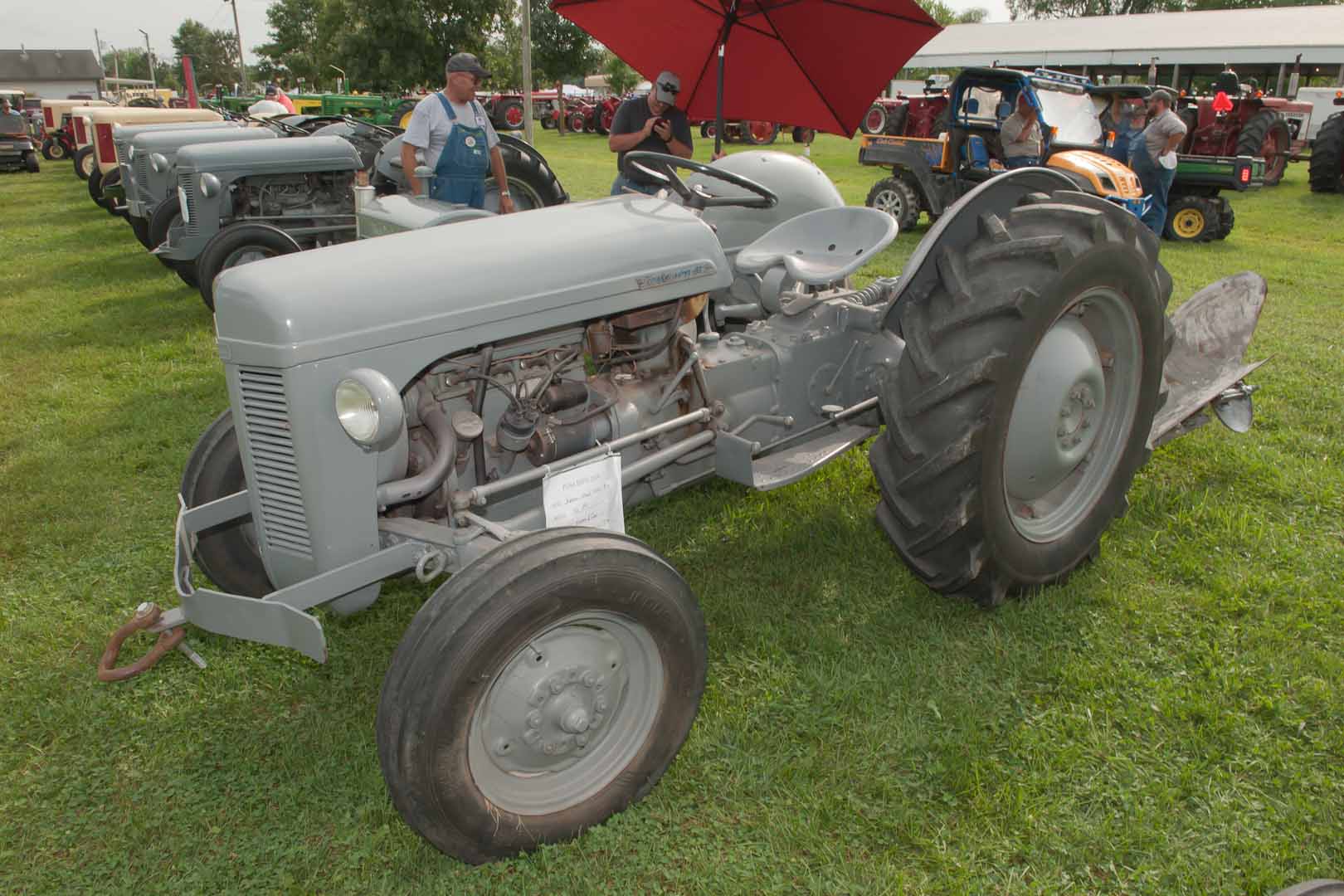 1952 TO-30 owned by Norm and Carol Fleagle of Indianola, IA.  Implement is a Ferguson convertible two-bottom plow.